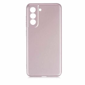 Gpack Samsung Galaxy S21 Fe Kamera Korumalı Premier Mat Silikon Bronz Kılıf