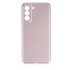 Gpack Samsung Galaxy S21 Fe Kamera Korumalı Premier Mat Silikon Bronz Kılıf