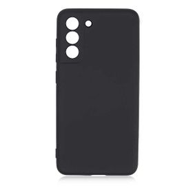 Gpack Samsung Galaxy S21 FE Mara Silikon Mat Soft Kamera Korumalı Lansman Siyah Kılıf
