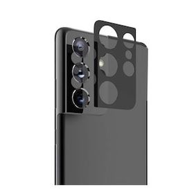 Gpack Samsung Galaxy S21 Ultra 5G Kamera Lens Koruyucu Siyah Cam