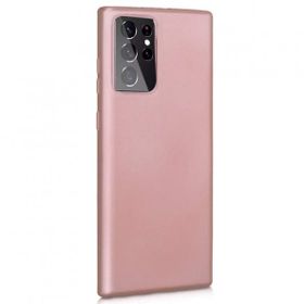 Gpack Samsung Galaxy S21 Ultra 5G Mat Soft Premier Silikon Lacivert Kılıf