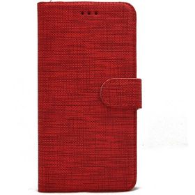 Gpack Samsung Galaxy S21 Ultra 5G Standlı Kartvizitli Exclusive Spor Cüzdan Kırmızı Kılıf