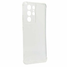 Gpack Samsung Galaxy S21 Ultra AntiShock Kamera Korumalı Silikon Kılıf