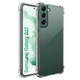 Gpack Samsung Galaxy S22 AntiShock Kamera Korumalı Silikon Renksiz Kılıf