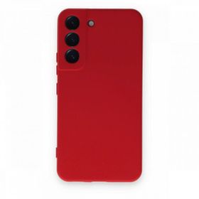 Gpack Samsung Galaxy S22 Mara Lansman Silikon Mat Soft Korumalı Mürdüm Kılıf