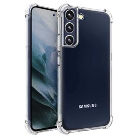 Gpack Samsung Galaxy S22 Plus AntiShock Kamera Korumalı Sİlikon Full Ekran Renksiz Kılıf