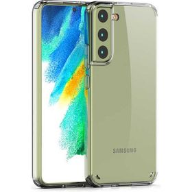 Gpack Samsung Galaxy S22 Plus Coss Şeffaf Silikon Sert Kapak Renksiz Kılıf