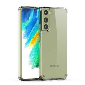 Gpack Samsung Galaxy S22 Plus Coss Şeffaf Silikon Sert Kapak Renksiz Kılıf