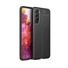 Gpack Samsung Galaxy S22 Plus Niss Silikon Deri Görünümlü Lacivert Kılıf