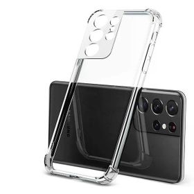 Gpack Samsung Galaxy S22 Ultra AntiShock Kamera Korumalı Silikon Renksiz Kılıf