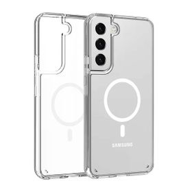 Gpack Samsung Galaxy S22 Wireless Tacsafe Antishock Ultra Koruma Sert Kapak Renksiz Kılıf