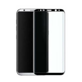 Gpack Samsung Galaxy S8 Plus Full Kapatan Renkli Siyah Cam