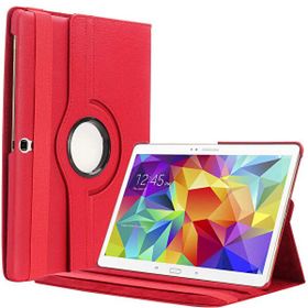 Gpack Samsung Galaxy Tab 4 T530 Standlı Kapaklı Kırmızı Kılıf