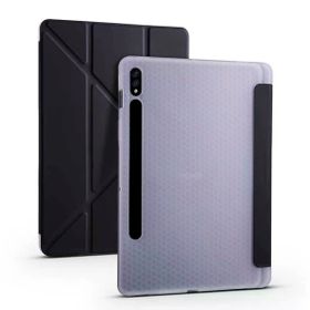 Gpack Samsung Galaxy Tab S7 Plus T970 Standli Katlanabilir Pu Silikon TF2 Kılıf