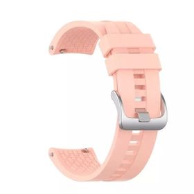 Gpack Samsung Galaxy Watch 3 41 mm Silikon Kançalı KRD 23 Siyah Kordon