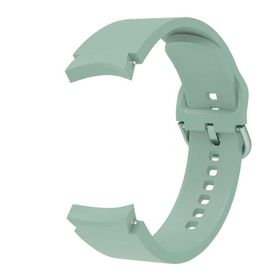 Gpack Samsung Galaxy Watch 4 40 mm Model Uyumlu Kancalı Silikon KRD 50 Petrol Mavisi Kordon