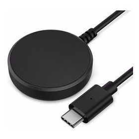 Gpack Samsung Galaxy Watch 4 40 mm Type-C Girişli Siyah Şarj Kablosu