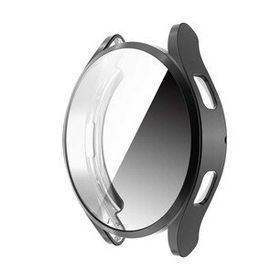 Gpack Samsung Galaxy Watch 4 44 mm Önü Kapalı Renkli Silikon Bronz Kordon