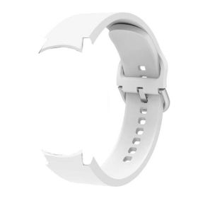 Gpack Samsung Galaxy Watch 4 Classic 46 mm Model Uyumlu Kançalı Silikon KRD 50 Kırmızı Kordon