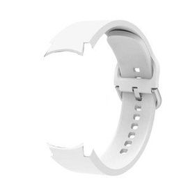 Gpack Samsung Galaxy Watch 4 Classic 46 mm Model Uyumlu Kançalı Silikon KRD 50 Kırmızı Kordon