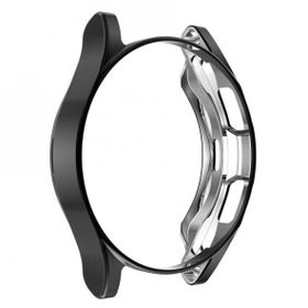 Gpack Samsung Galaxy Watch 4 Classic 46 mm Önü Arkası Açık Silikon Bronz Kordon