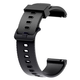 Gpack Samsung Galaxy Watch 4 Classic 46 mm Silikon Kancalı KRD 46 Siyah Kordon
