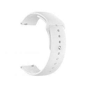 Gpack Samsung Galaxy Watch 42 mm 20 mm Kumaş Naylon Cırtcırtlı ZR Siyah Kordon