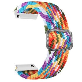 Gpack Samsung Galaxy Watch 46 mm 22 mm Örgülü Kumaş Ayarlanabilir KRD 01 Karışık Renk Kordon