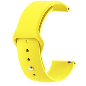 Gpack Samsung Galaxy Watch Active 2 40 mm Metal Sıralı Kordon Gold Kordon