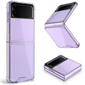 Gpack Samsung Galaxy Z Flip 4 AntiShock Korumalı Silikon Renksiz Kılıf