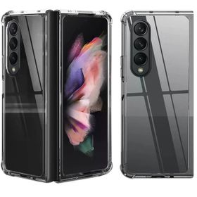 Gpack Samsung Galaxy Z Fold 4 AntiShock Korumalı Silikon Renksiz Kılıf