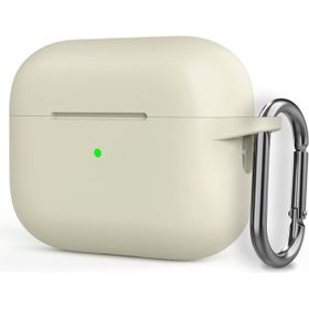 Gpack Sf17 Apple Airpods Pro 2 Mat Kancalı Silikon Bej Kılıf