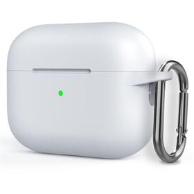 Gpack Sf17 Apple Airpods Pro 2 Mat Kancalı Silikon Beyaz Kılıf