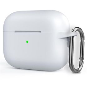 Gpack Sf17 Apple Airpods Pro 2 Mat Kancalı Silikon Beyaz Kılıf
