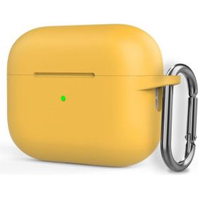 Gpack Sf17 Apple Airpods Pro 2 Mat Kancalı Silikon Sarı Kılıf
