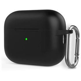 Gpack Sf17 Apple Airpods Pro 2 Mat Kancalı Silikon Siyah Kılıf