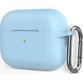 Gpack SF17 Apple Airpods Pro 2 Mat Kancalı Silikon Turkuaz Kılıf