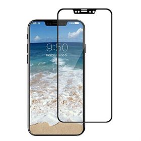 Gpack Siyah Apple iPhone XS Max Full Kapatan Fiber Nano Ekran Koruma