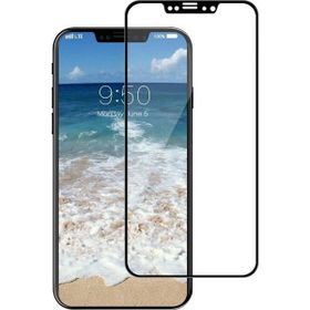 Gpack Siyah Apple iPhone XS Max Full Kapatan Renkli Cam