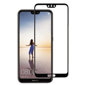 Gpack Siyah Huawei P20 Lite Full Kapatan Fiber Nano Cep Telefonu Ekran Koruma