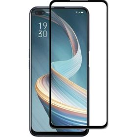 Gpack Siyah Oppo Reno 4 Lite Full Kapatan Fiber Nano Cep Telefonu Ekran Koruma