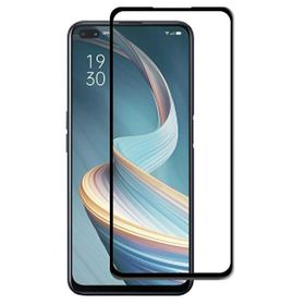Gpack Siyah Oppo Reno 4 Lite Full Kapatan Fiber Nano Cep Telefonu Ekran Koruma