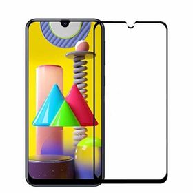 Gpack Siyah Samsung Galaxy M31 Full Kapatan Fiber Nano Cep Telefonu Ekran Koruma