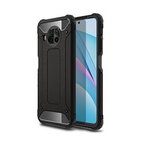 Gpack Siyah Xiaomi Mi 10T Lite Crash Tank Koruma Full Ekran Koruyucu Nano Cep Telefon Kılıfı
