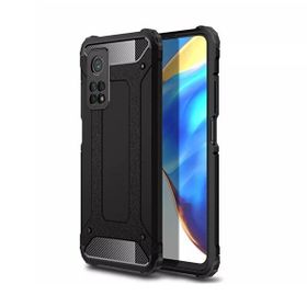 Gpack Siyah Xiaomi Mi 10T Lite Crash Tank Koruma Full Ekran Koruyucu Nano Cep Telefon Kılıfı