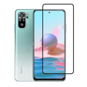 Gpack Siyah Xiaomi Redmi Note 10S Full Kapatan Fiber Nano Cep Telefonu Ekran Koruyucusu