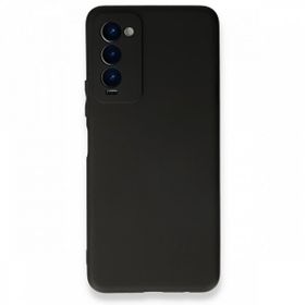 Gpack Tecno Camon 18P Mat Kamera Korumalı Premier Mat Silikon Siyah Kılıf