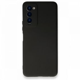 Gpack Tecno Camon 18P Mat Kamera Korumalı Premier Mat Silikon Siyah Kılıf