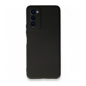 Gpack Tecno Camon 18T Mat Kamera Korumalı Premier Mat Silikon Siyah Kılıf