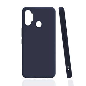 Gpack Tecno Spark 7 Pro Mat Lüks Korumalı Premier Mat Silikon Lacivert Kılıf